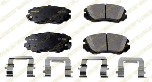 Monroe dx1421 brake pad or shoe, front-monroe dynamics brake pad