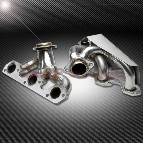 Ss tubular exhaust manifold header extractor 07-11 jeep wrangler 3.8l v6 jk egh