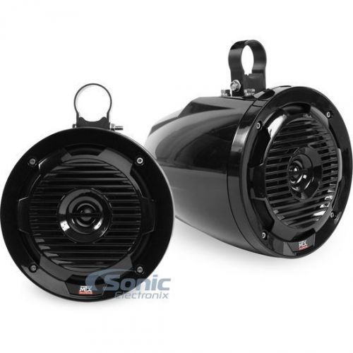 Mtx mud65p 200w 6.5&#034; 2-way cage mount coaxial motorsports stereo speakers