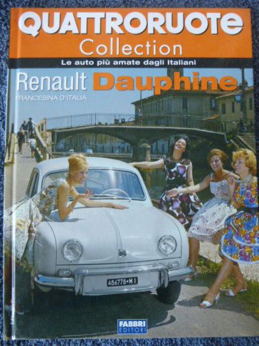 Rare book renault dauphine 850  - 50 pages hard cover