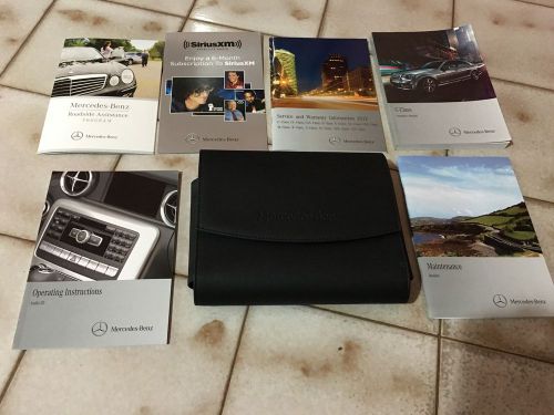 2012 mercedes-benz c-class owner manual ( free shipping )