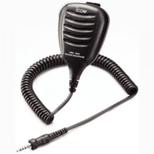 Icom # hm165 - speaker mic w/alligator clip - waterproof