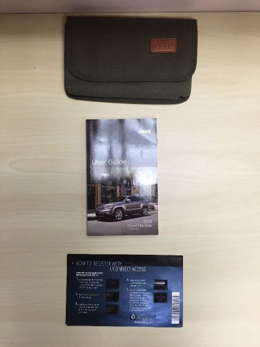 2013 jeep grand cherokee owners manual with case