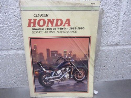 Clymer m440 shop manual vt1100 shadow 1985-1990