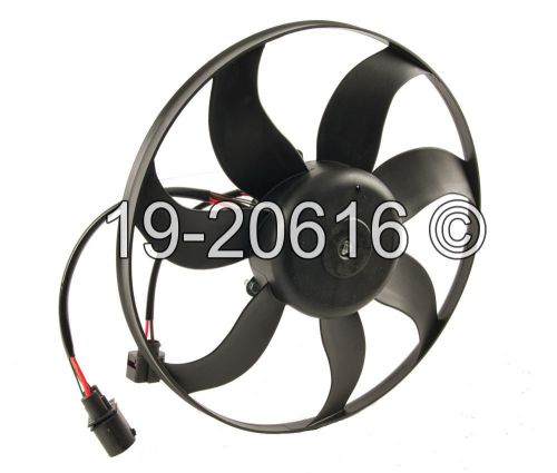 Brand new radiator or condenser cooling fan assembly fits vw golf &amp; jetta