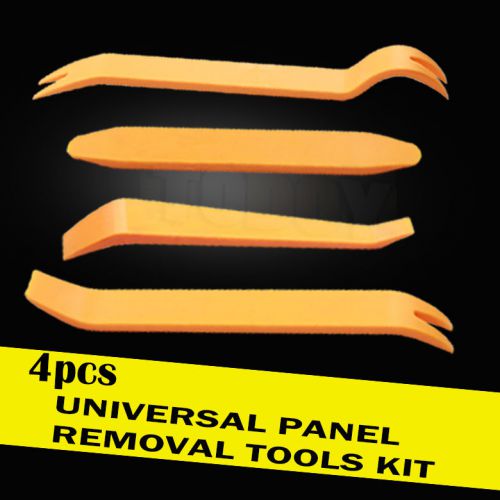 4pcs car radio stereo door trim panel dash installation removal pry tools kit