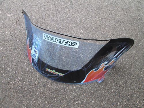 Polaris snowmobile edge x low clear edge chassis windshield