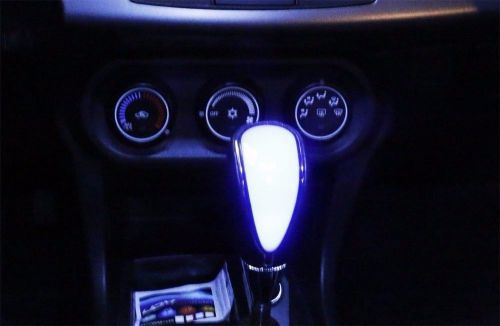Universal touch activated white light led gear knob gear shift knob for most car