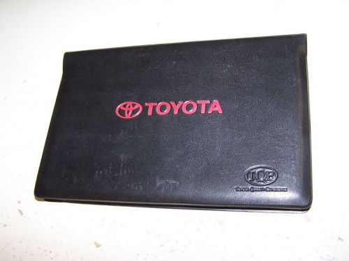 1998 toyota camry owner&#039;s manual