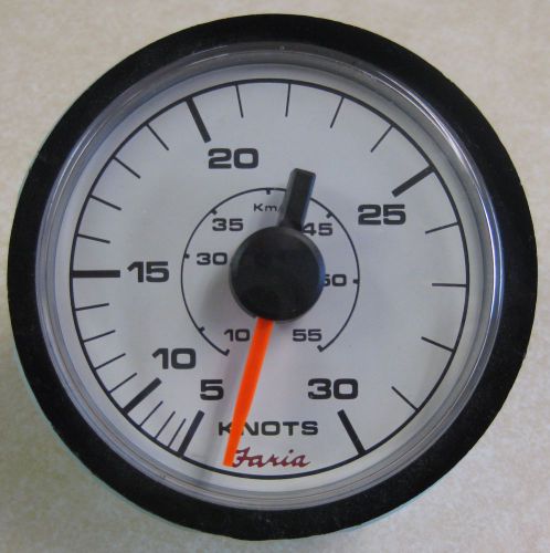 Purchase Teleflex White Boat Gauge Trolling Speedometer 0-12 MPH 67362 ...