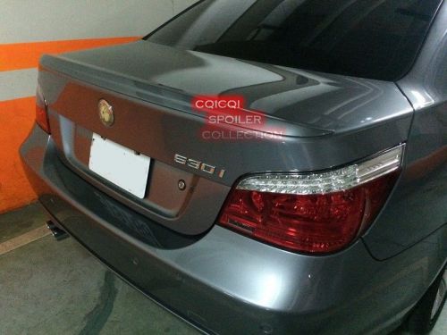 Painted bmw 04-10 e60 5-series sedan m5 type trunk spoiler color a52 space gray◎
