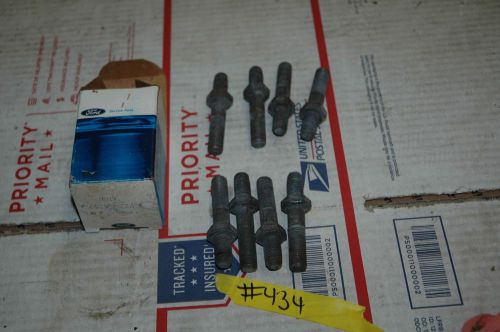 Nos box of 8 ford  boss 302 engine rocker studs c9zz6a527a (#434)