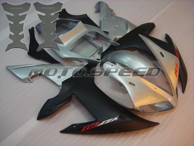 Free tank pad ! fairing for yamaha 2002 2003 02 03 yzf r1 plastic injection k09