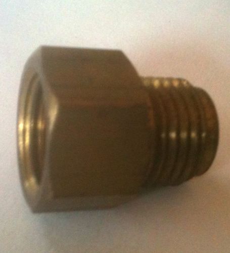 Brass 1/8&#039; male to 3/16 female inverted connector @ speed tech