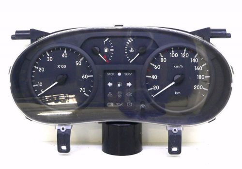 Renault kangoo instrument cluster speedometer tacho p8200176654