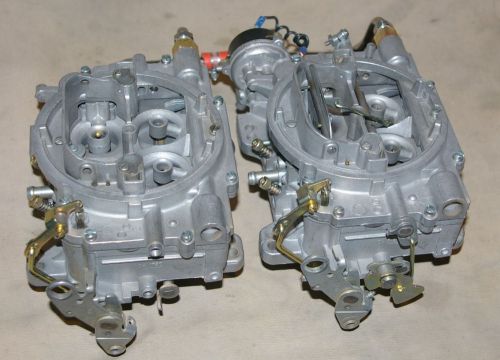 Rare 2x4 400 cfm carter afb carburetors lowrise dual quads 9400 340 350 350 9500