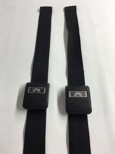 67 68 69 chevy oldsmobile buick seat belt black receivers deluxe