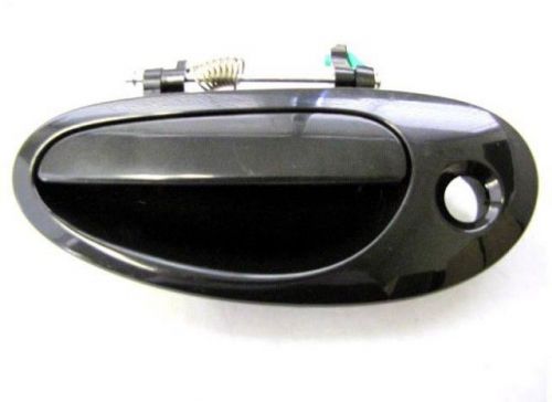 Door handle neon front outside black left lh driver