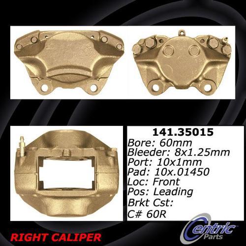 Centric 142.35015 front brake caliper-posi-quiet loaded caliper-preferred