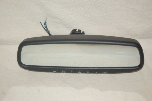 Oem factory santa fe azera optima rear view mirror auto dim hidden compass h4b02