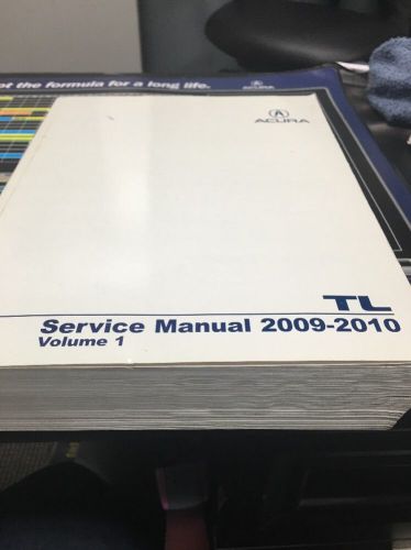 2009-2010 acura tl service manual 2009-2010