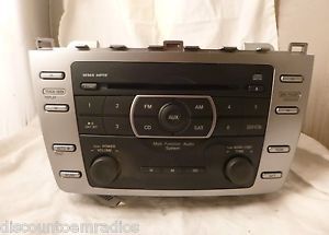 09 10 mazda 6 radio single cd mp3 player gs3l669r0d bulk 641