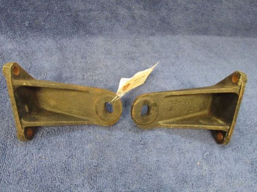 1942-47? ford flathead 6 cylinder front engine mount brackets pair nos  716