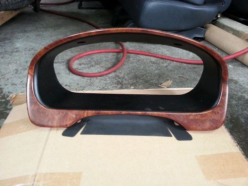 96-00 honda civic iwood grain cluster bezel .ek9,ek4,ej1,ej6,em1,rs,sir,si,rd1