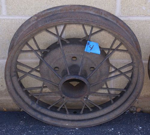 One original 1930-31 ford model a 20&#034; rim  #4