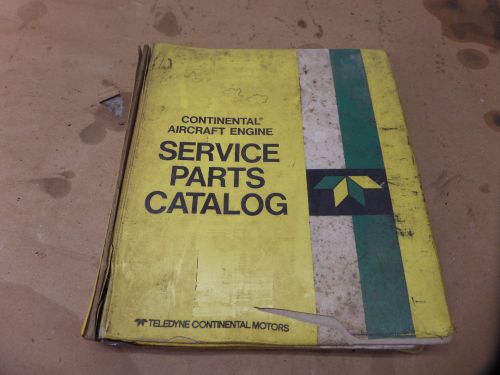 Continental io-360 tsio-360 ltsio-360 aircraft engine parts catalog ipc