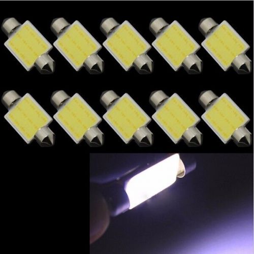 100pcs 31 36 39 41 festoon cob  car licence plate light auto interior dome lamp