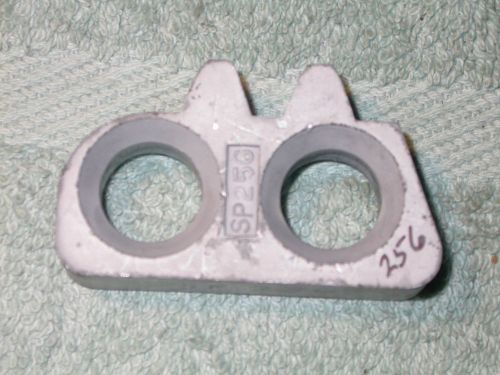 Vintage champ sp-256 door lock striker plate insert 57-60 ford edsel truck comet