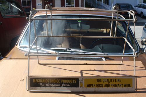 &#034;mechanics choice products&#034; antique automotive supply rack. very nice condition.