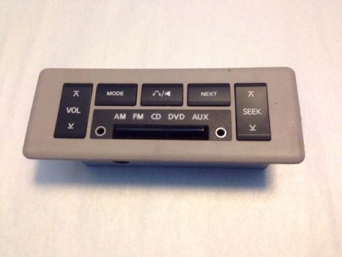 2004 2005 nissan quest rear radio dvd control panel 282605z001