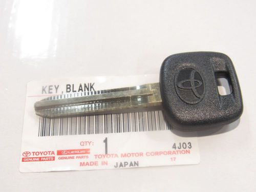 Oem *new* toyota blank key non transponder blade camry fj cruiser tacoma