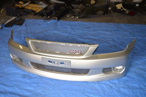 Toyota altezza qualitat trd front bumper grill oem jdm sxe10 is300 lexus fog neo