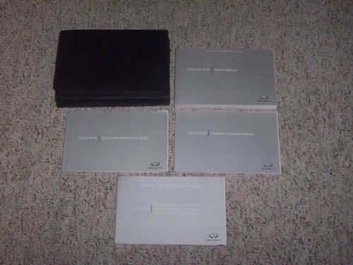 2011 infiniti m37 m37x m56 m56x m 37 56 owner&#039;s owners user manual book set