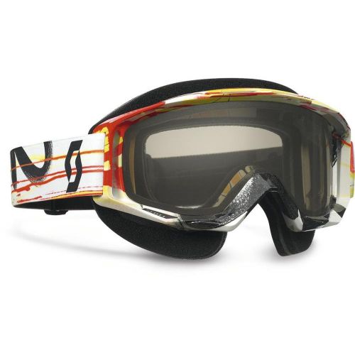 Scott usa tyrant snowcross goggles paint orange+acs rose lens 227389 snocross