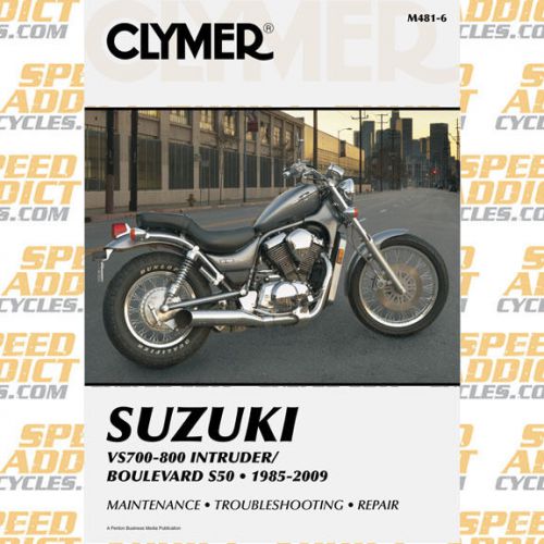 Clymer m481-6 service shop repair manual vs700-800 intruder/boulevard s50 85-07