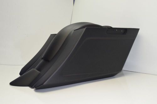 Bagger stretched 6&#034; down &amp; out saddlebags &amp; fender  harley 1997-2008 flh