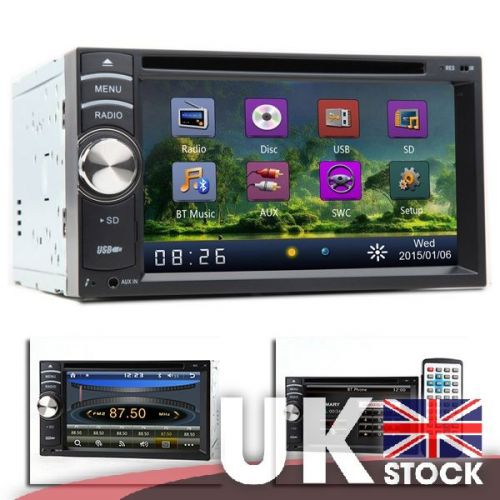 6.2&#034; digital touch screen 2 din dvd audio player steering wheel control radio