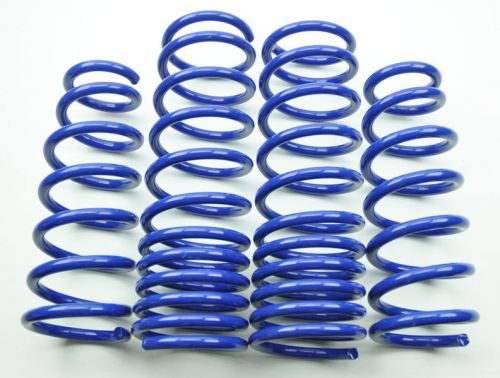 Acura tl 04-08 0.6&#034;/0.7&#034; drop blue suspension lowering springs kit
