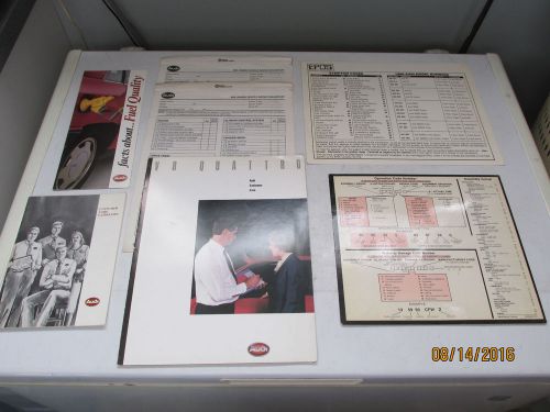 Audi dealer literature, v8 quattro, customer care,tech talk cards. large lot.