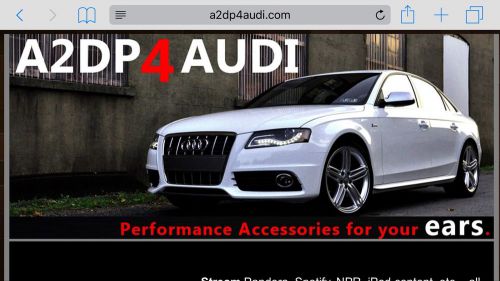 Audi mmi bluetooth adapter - a2dp4audi a2dp4audi.com