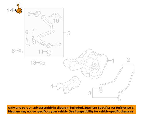 Pontiac gm oem 08-09 g8 fuel system-fuel filler housing or hose 92232541