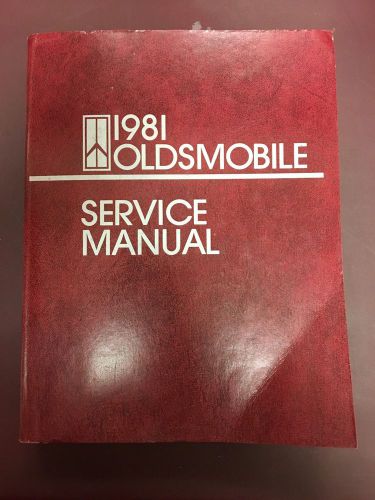 1981 oldsmobile service manual revised 1983