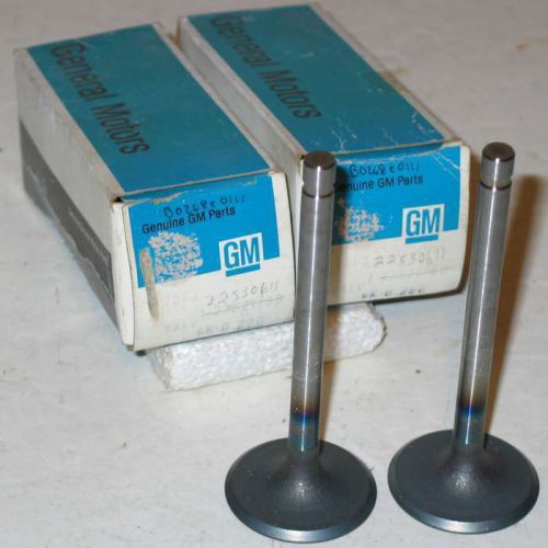 1983 - 1985 cutlass nos 307 intake valves 22521789