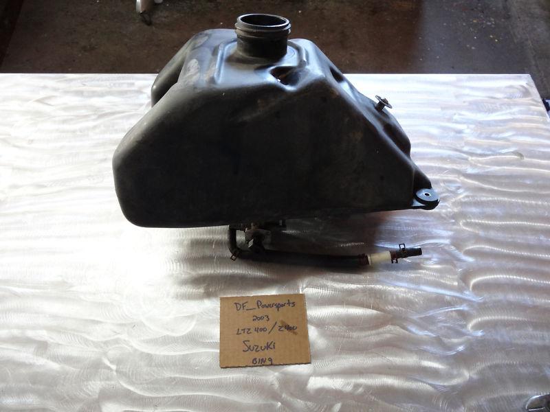 03 2003 ltz400 stock oem fuel/gas tank w/ petcock z400 ltz 400 z bin9 