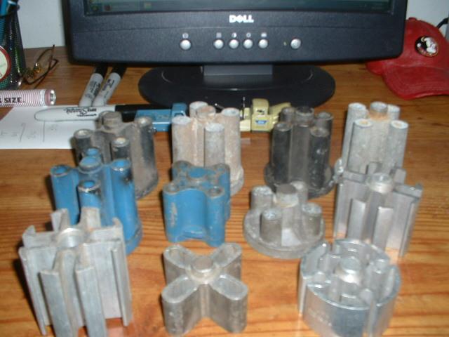 Assortment of ford oe & aftermarket fan spacers 1960's, 70's fords 