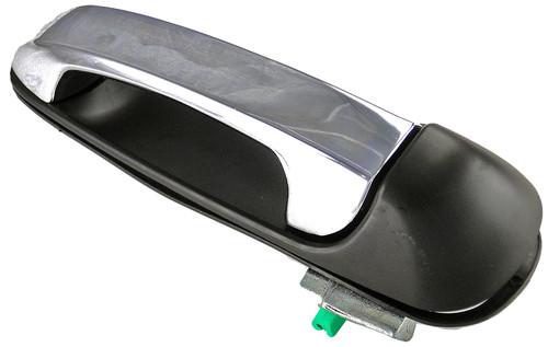 Front left black & chrome exterior door handle (dorman# 82034)